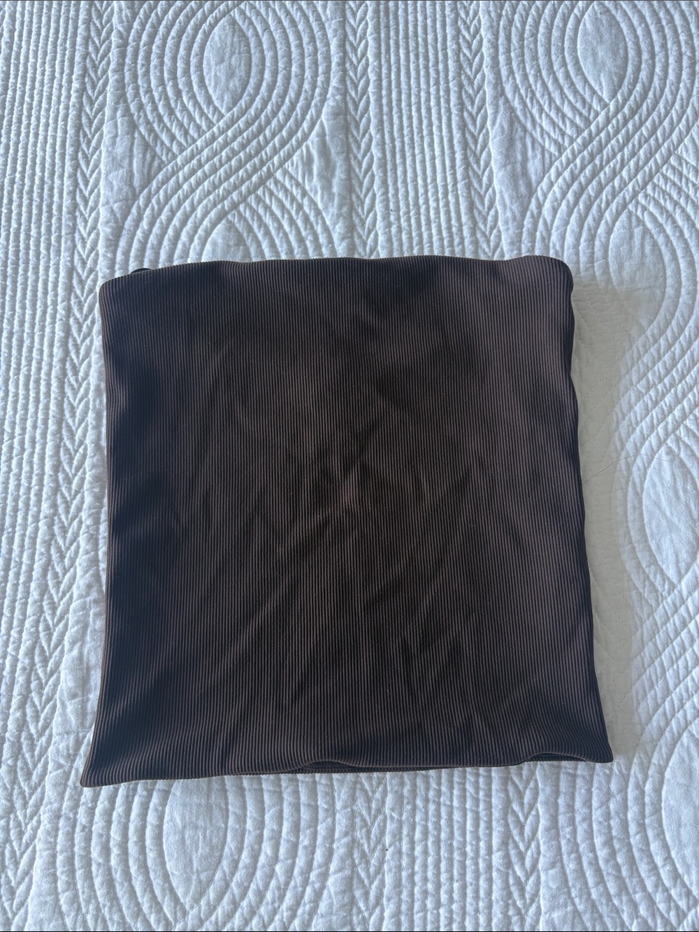 Aritzia, BABATONE tube top S - Chocolate  Brown